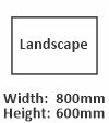 ActionPrint Landscape 800x600 Board Poles